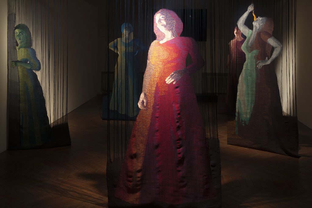 Opere di Teodolinda Caorlin a Palazzo Thiene Bonin Longare
