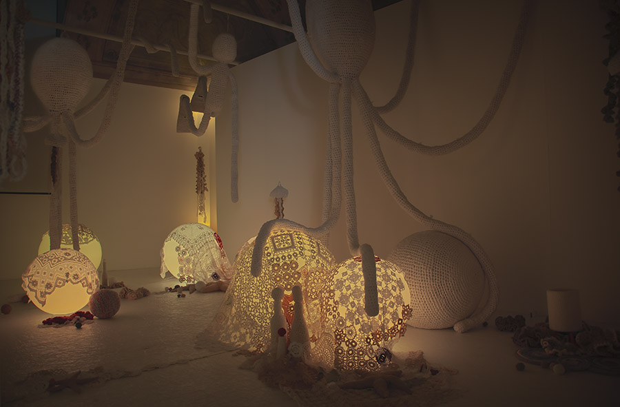 Abilmente, mostra "Creature di filo"